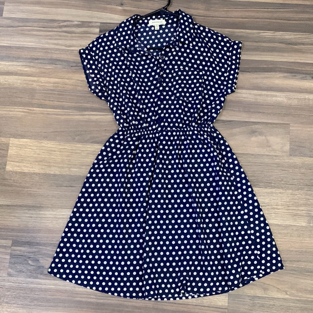 Monteau Vintage polka dot dress ( M)